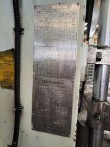 열간단조 프레스 Jaewoo JFP-2000 - 2000 톤 (ID:76358) - Dabrox.com