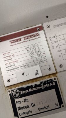 디코일러 스트레이트너 Muller Weingarten UWR 60 (사진 7)