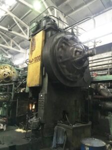 열간단조 프레스 TMP Voronezh - 1000 톤