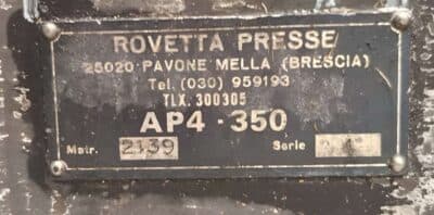 열간 단조 프레스 Mecolpress SEO 35 - 350 톤 (사진 9)