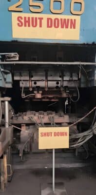 열간 단조 프레스 TMP Voronezh KA8044 - 2500 톤 (사진 8)