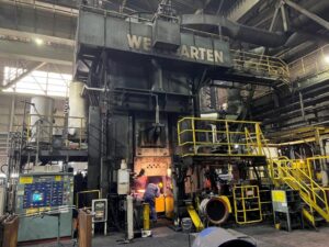 열간단조 프레스 Weingarten - 6400 톤