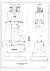 유압 단조 해머 Lasco KGK 1600 - 16000 mkg (ID:S89763) - Dabrox.com